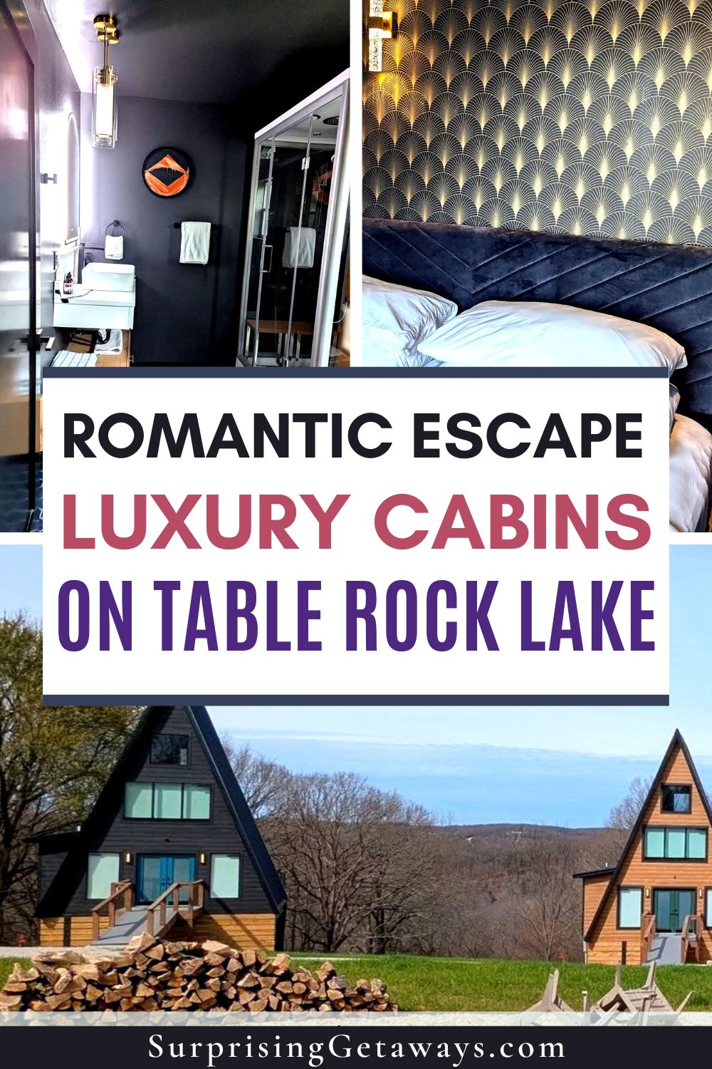 Escape to Romance: Luxury A-Frame Cabins Near Branson