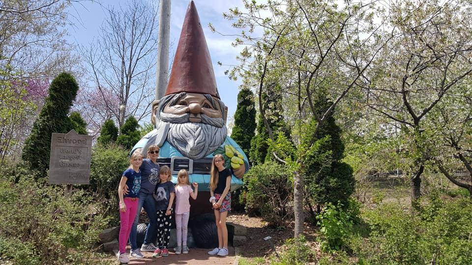 Elwood the World's Largest Garden Gnome in Iowa