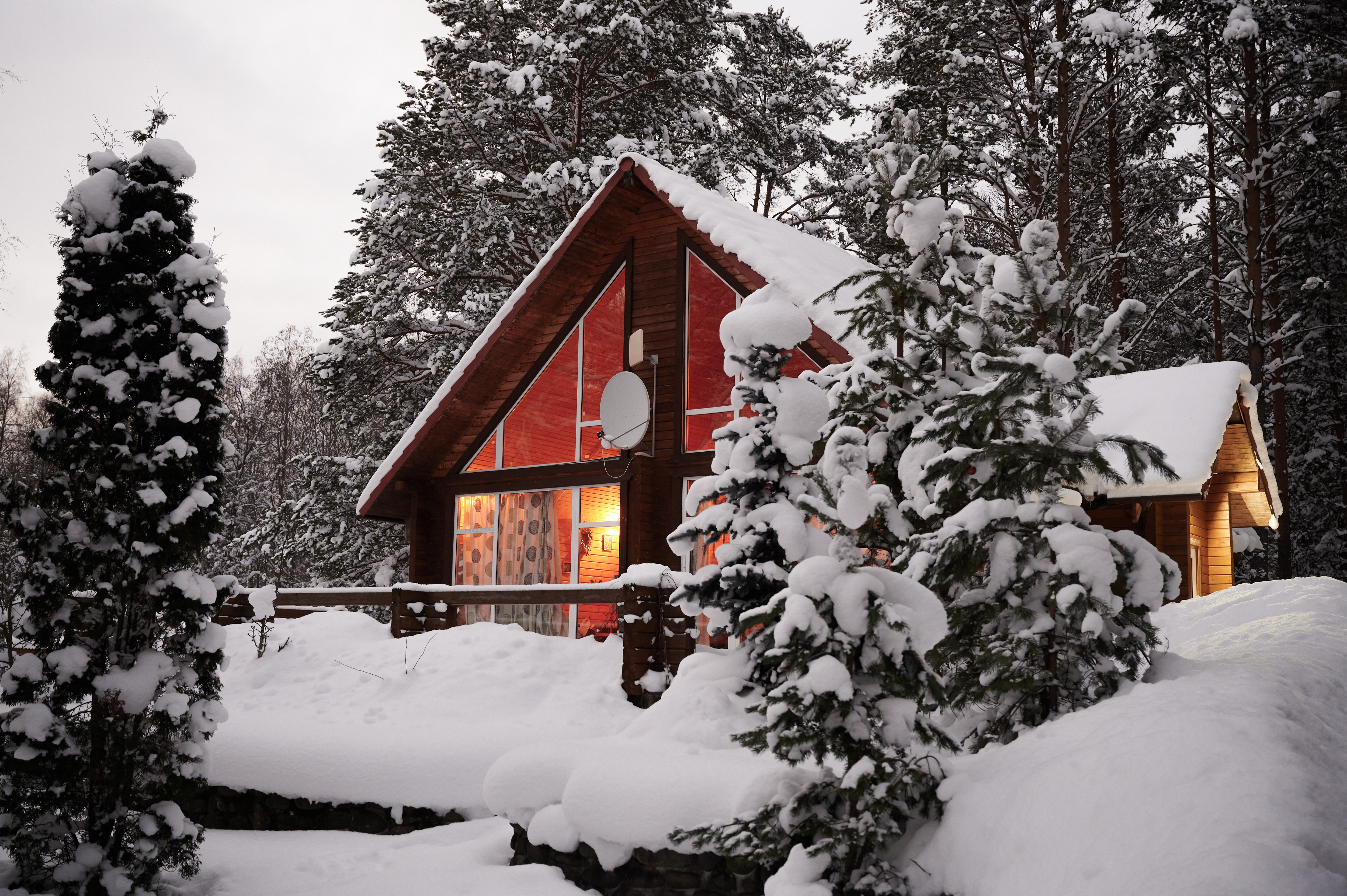 Winter Cabin