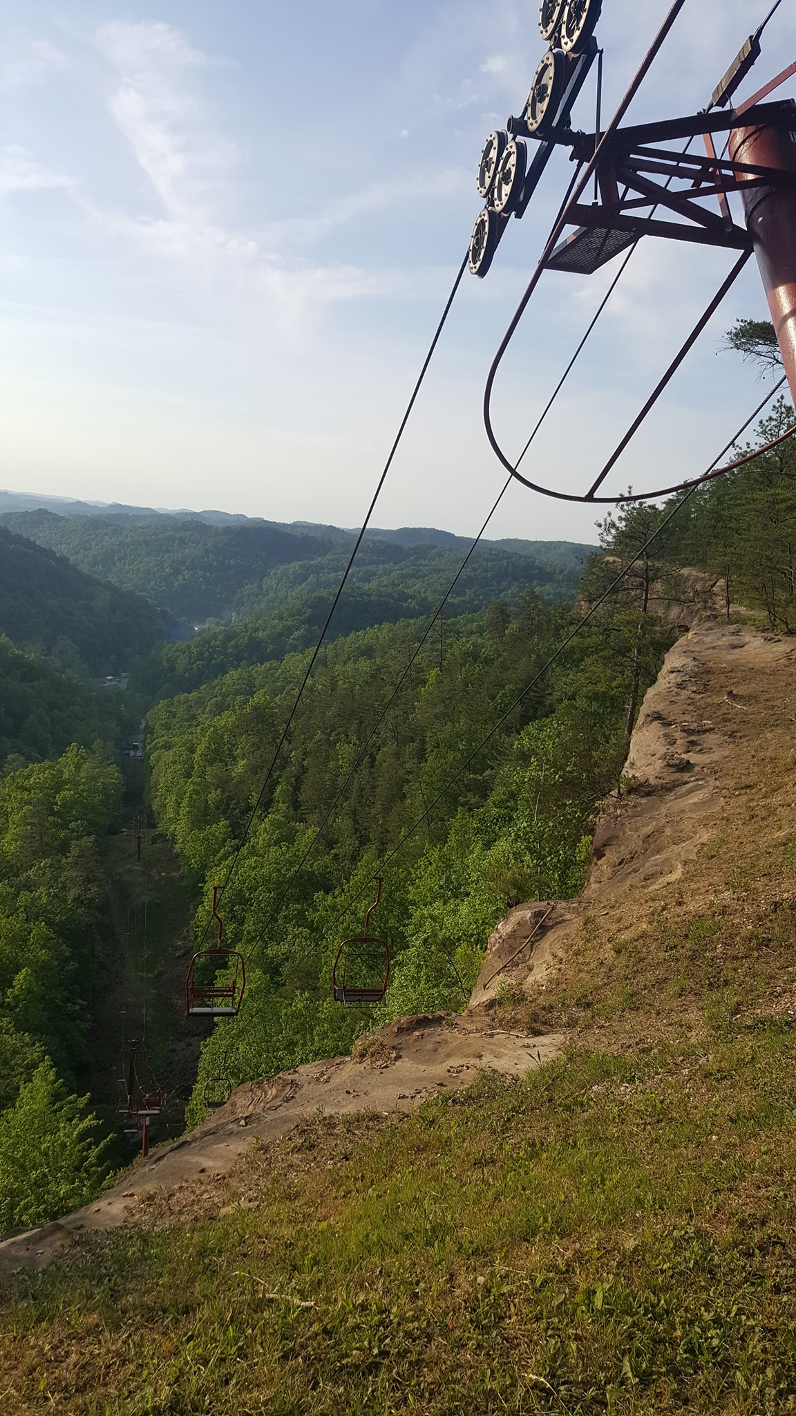 The SkyLift at Natural Bridge State Park: Kentucky