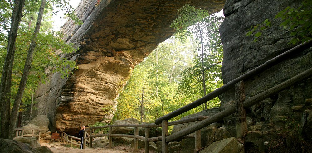 Natural Bridge State Resort Park in Slade, Kentucky