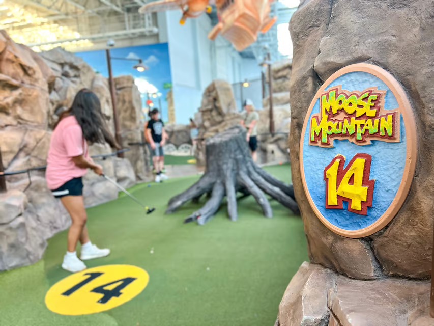 Mall of America: Moose Mountain Adventure Golf