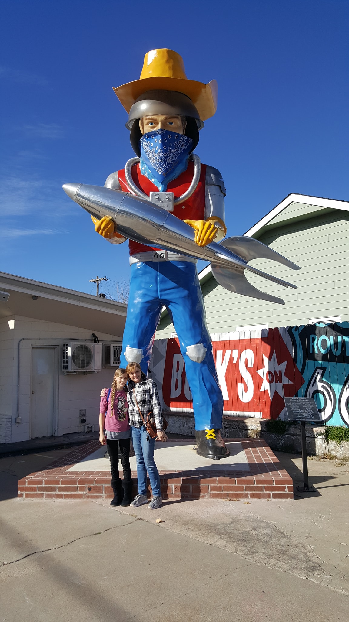 Buck Atoms on Route 66