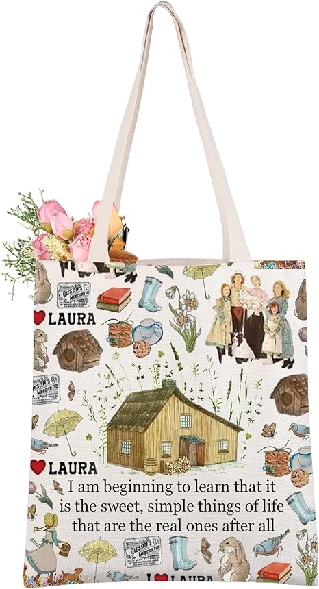 Little House on the Prairie Tote Bag