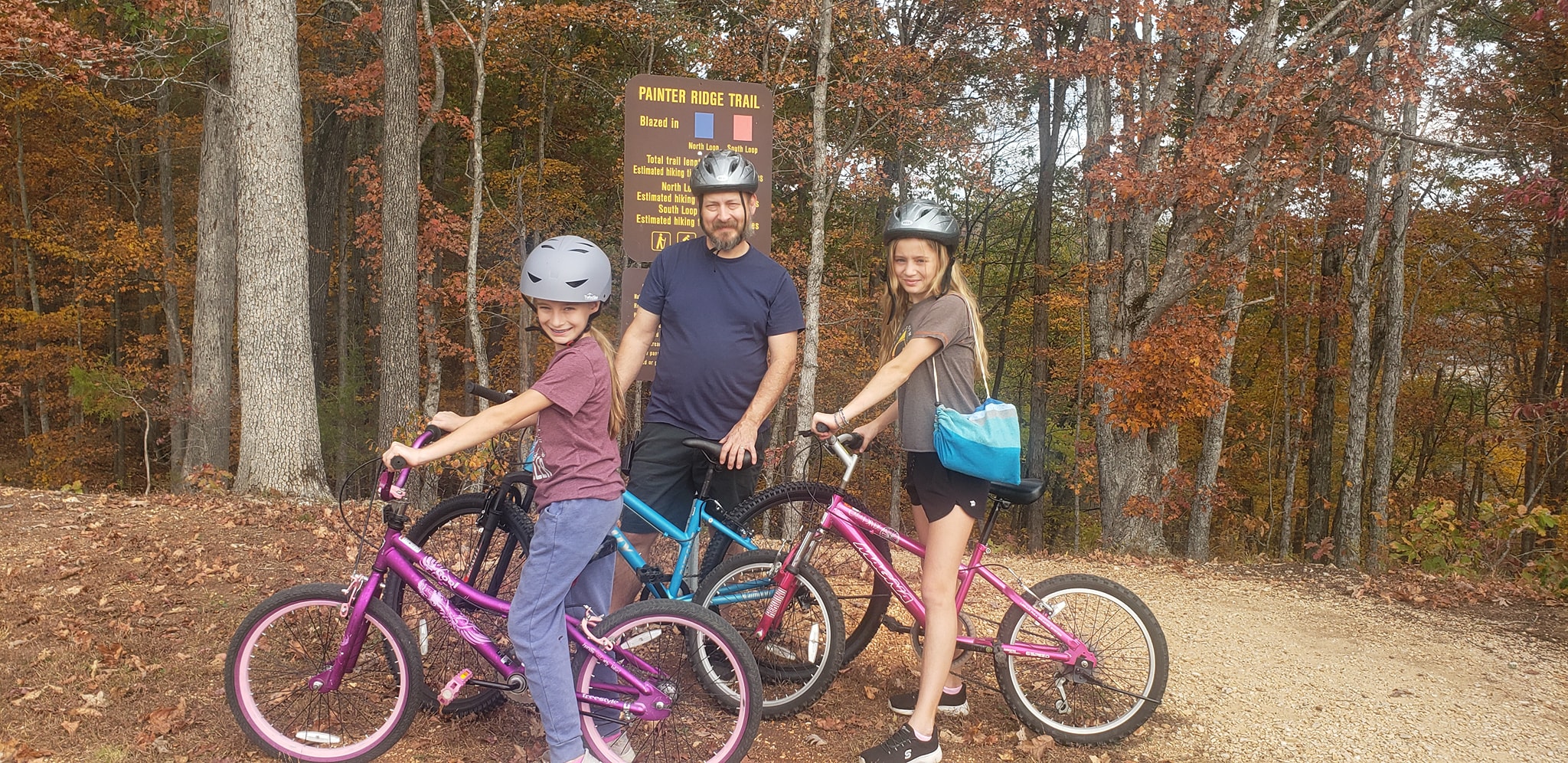 Painters Ridge Mountain Bike and Hiking Trail at Echo Bluff State Park
