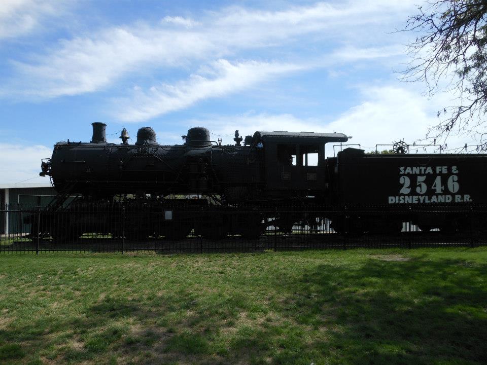 Steam Engine #2546 in Marceline, Missouri