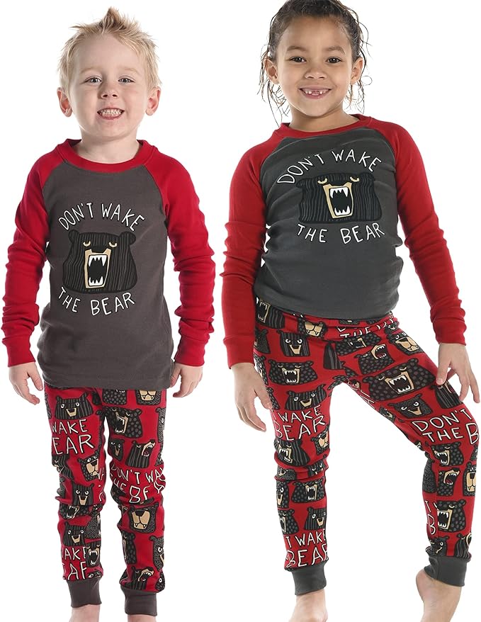 Lazy One Brand Pajamas: Don't Wake the Bear Design