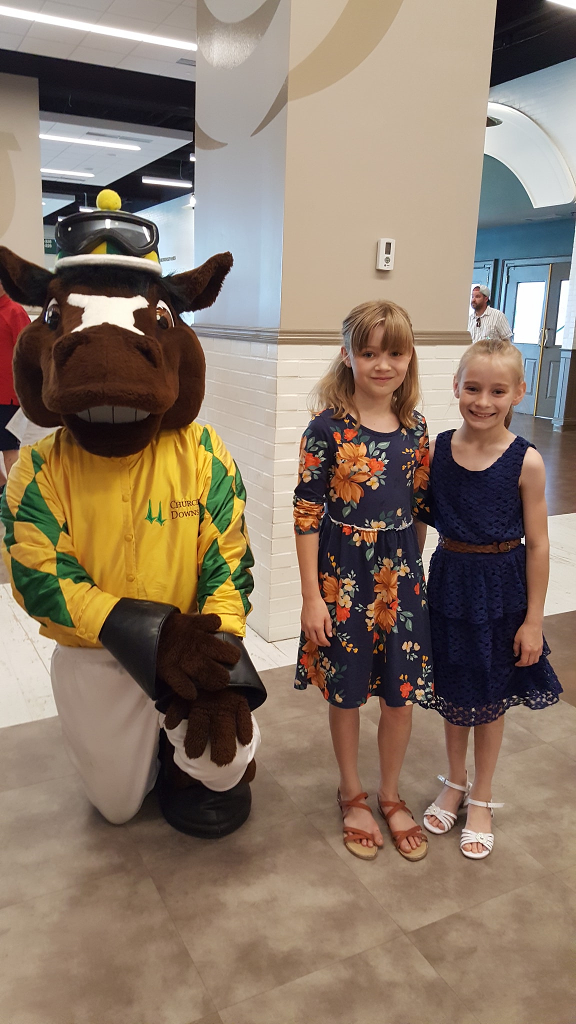 Churchill Charlie, the Mascot of Churchhill Downs