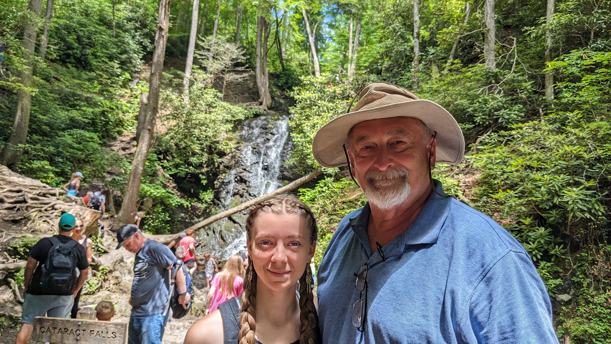 Cataract Falls at Great Smoky Mountains National Park