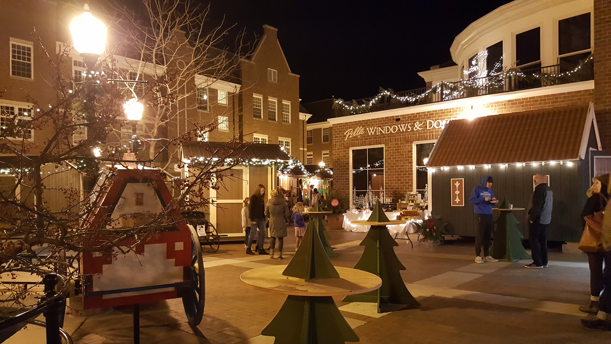Kerstmarkt: Pella, Iowa