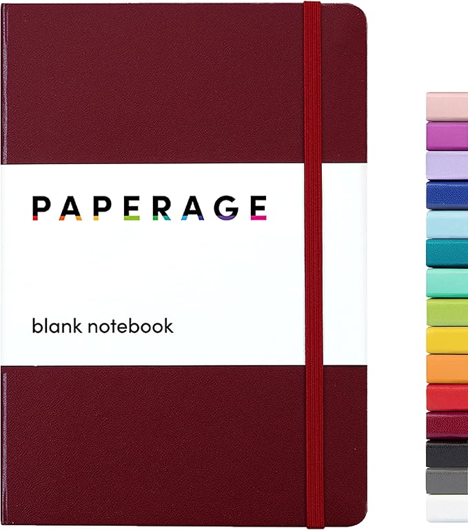 PAPERAGE Blank Journal Notebook