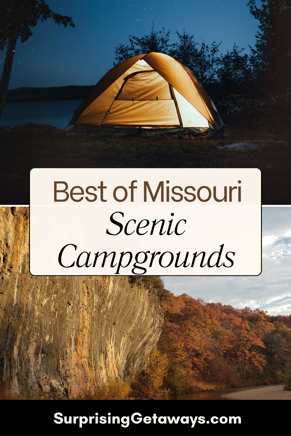Best Places to Camp in Missouri
