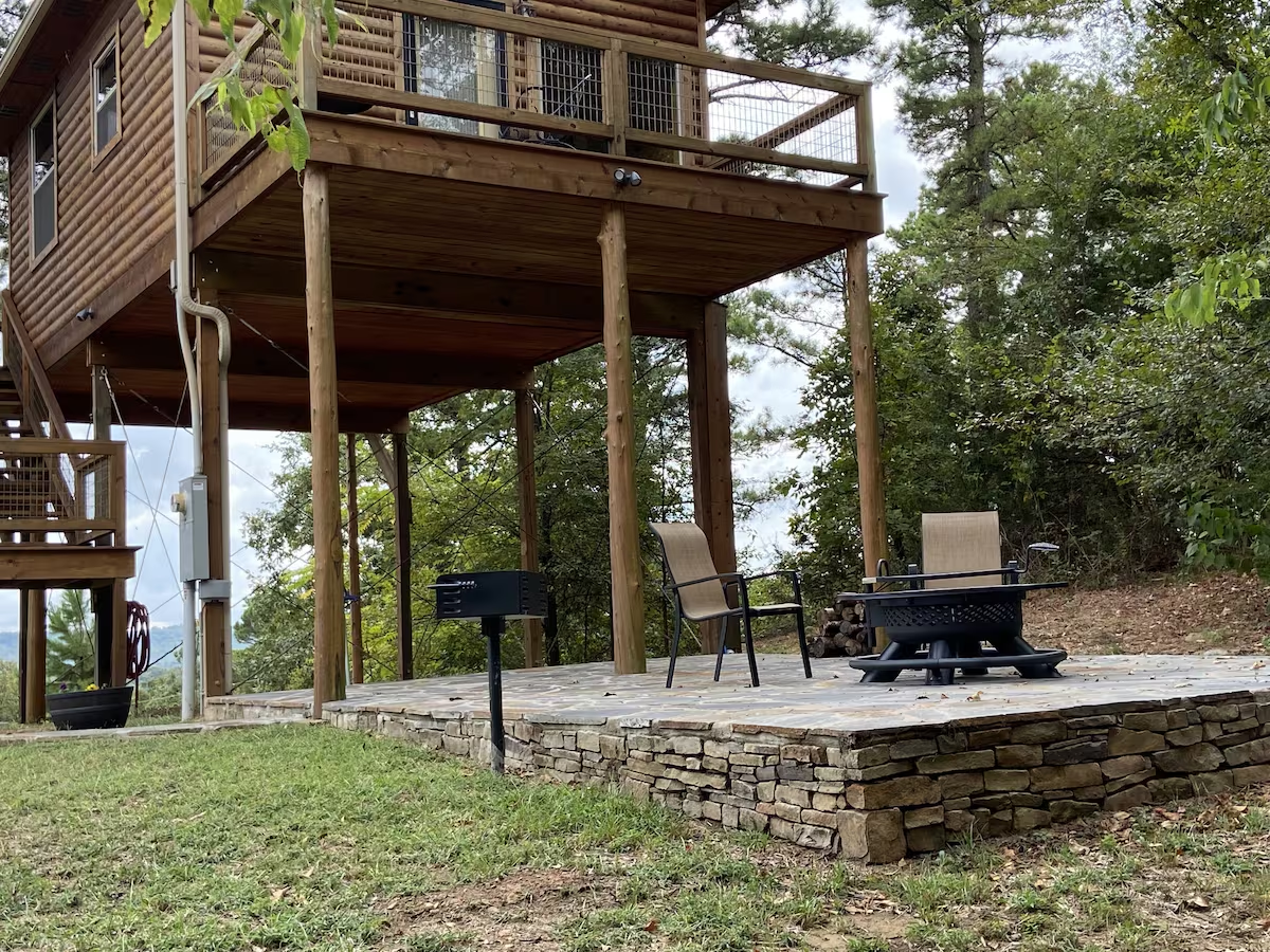 Mount Magazine Treehouse