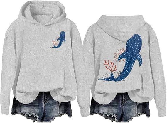 Whale Ocean Hoodie